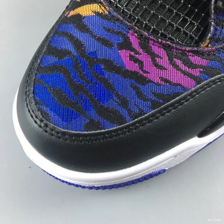 BQ9043-005 4 Rush - Black (GS) Violet Retro Jordan 1102